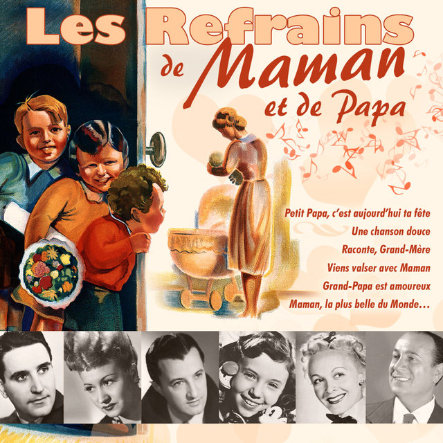 Couverture de Les refrains de Maman et de Papa