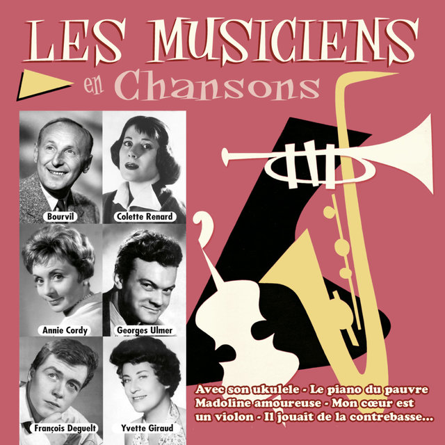 Couverture de Les musiciens en chansons