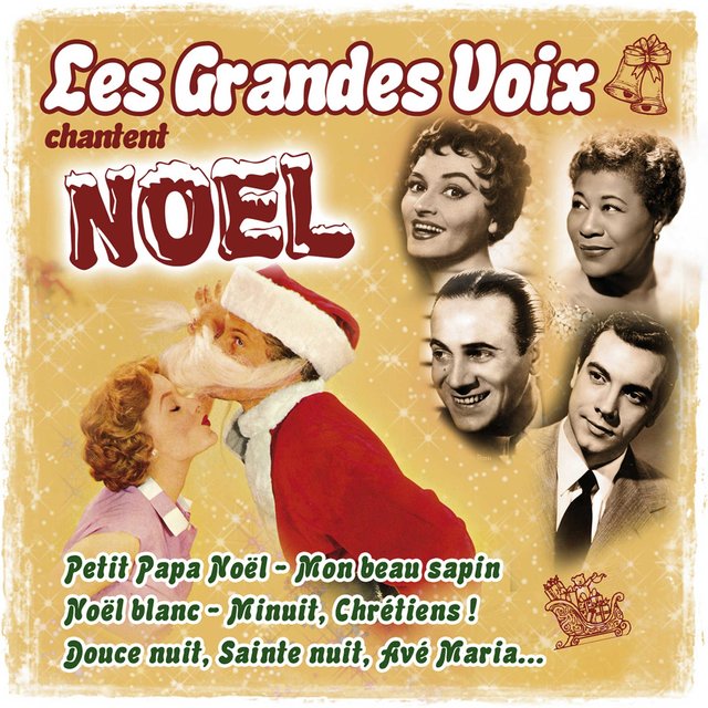 Couverture de Les grandes voix chantent Noël