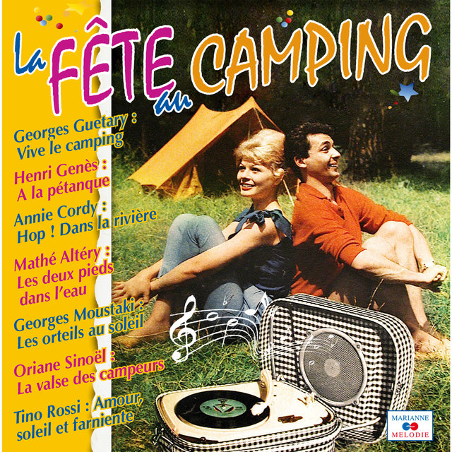 Couverture de La fête au camping