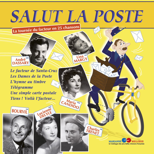 Couverture de La tournée du facteur en 25 chansons