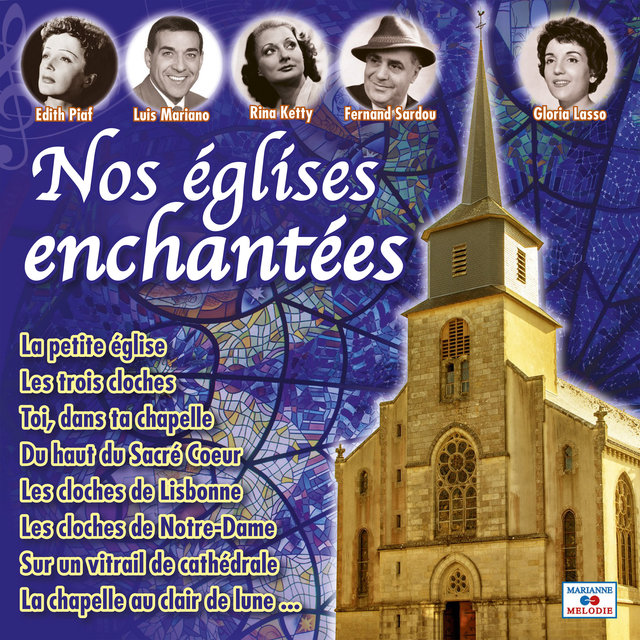 Couverture de Nos églises enchantées