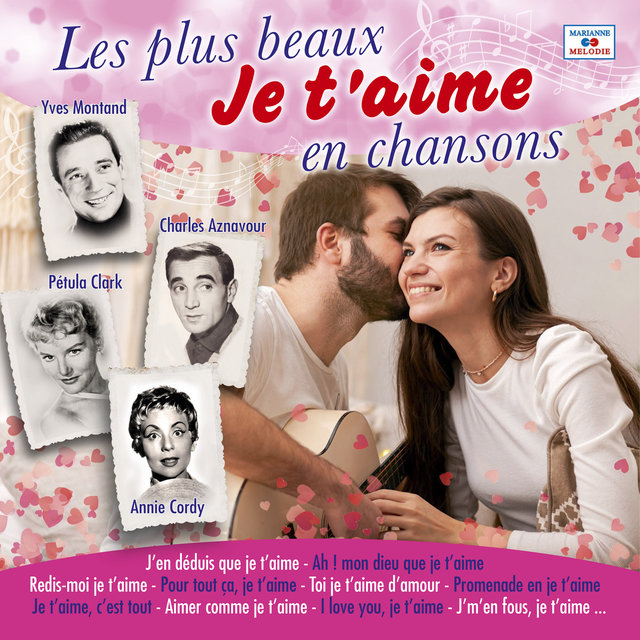 Couverture de Les plus beaux je t'aime en chansons