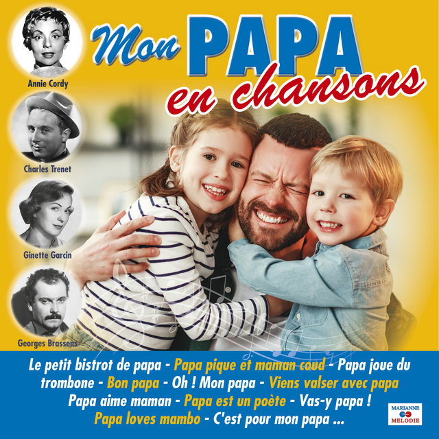 Couverture de Mon papa en chansons