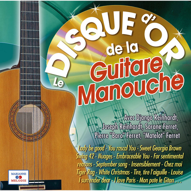 Couverture de Le disque d'or de la guitare manouche