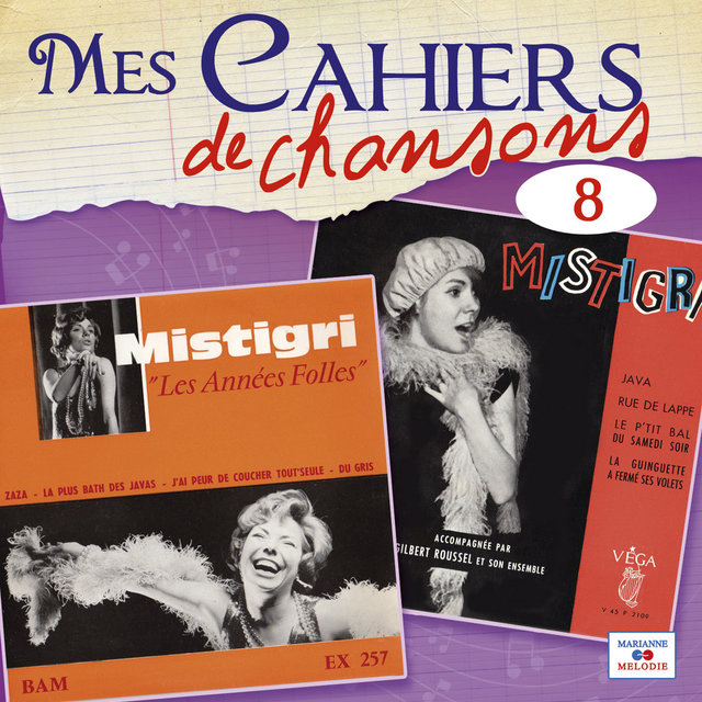 Couverture de Mes cahiers de chansons, Vol. 8