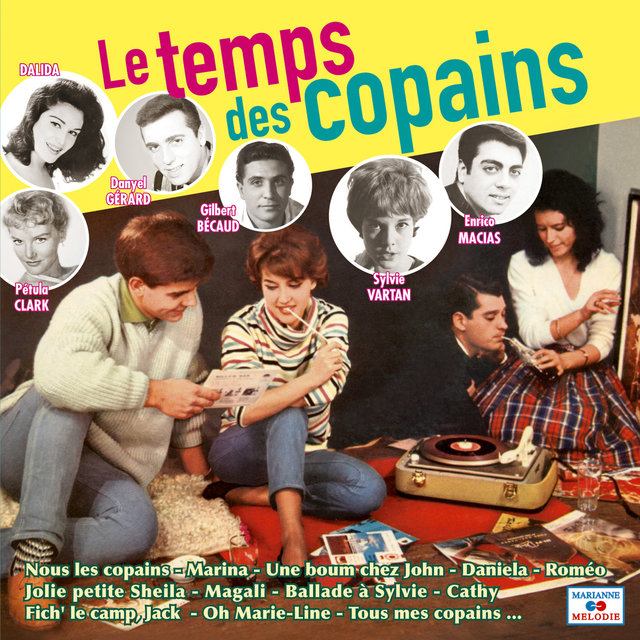 Couverture de Le temps des copains