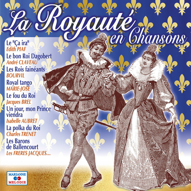 Couverture de La royauté en chansons