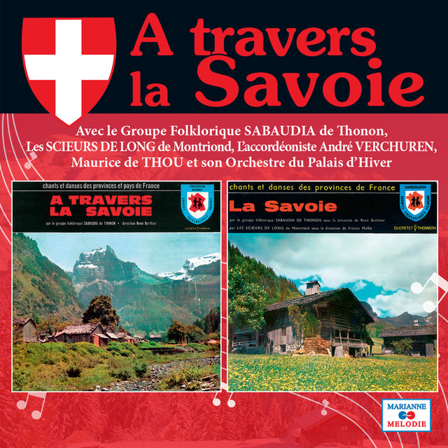 Couverture de A travers la Savoie