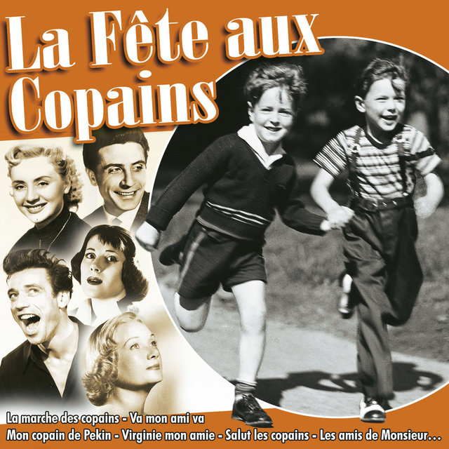 Couverture de La fête aux copains, 24 chansons sur l'amitié