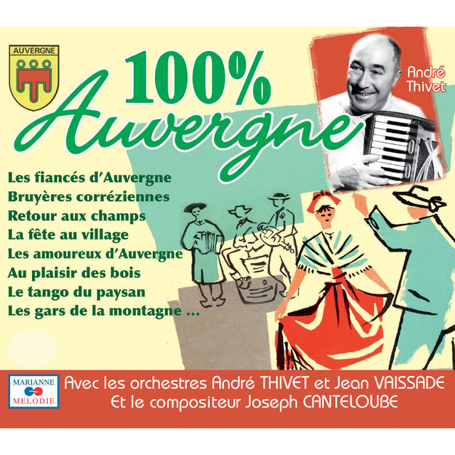 Couverture de 100 % Auvergne