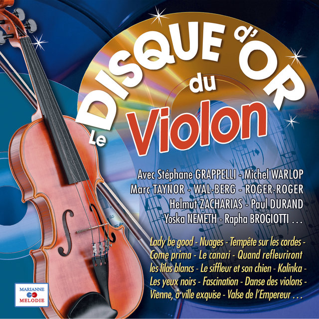 Couverture de Le disque d'or du violon