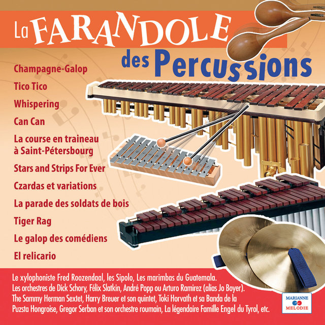 Couverture de La farandole des percussions