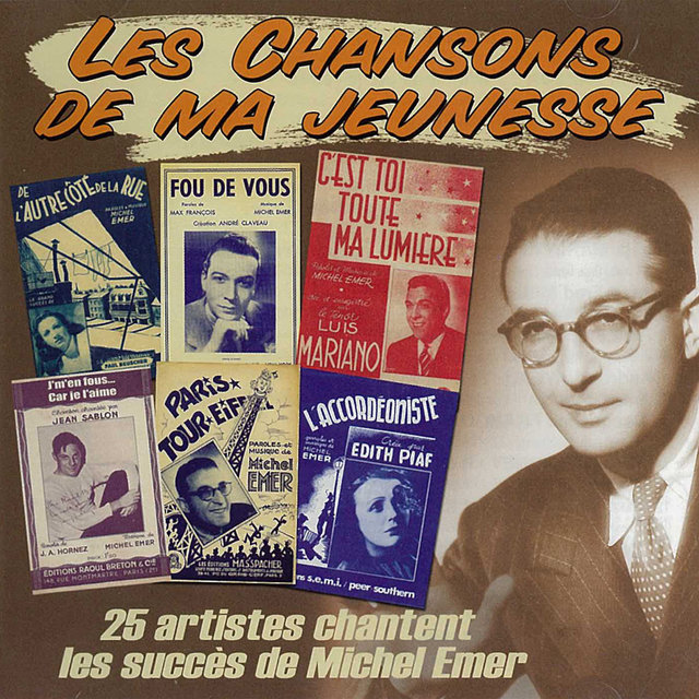 Couverture de 25 artistes chantent les succès de Michel Emer (Collection "Les chansons de ma jeunesse")