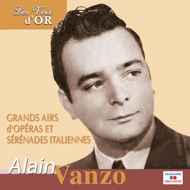 Couverture de Alain Vanzo (Collection "Les voix d'or")