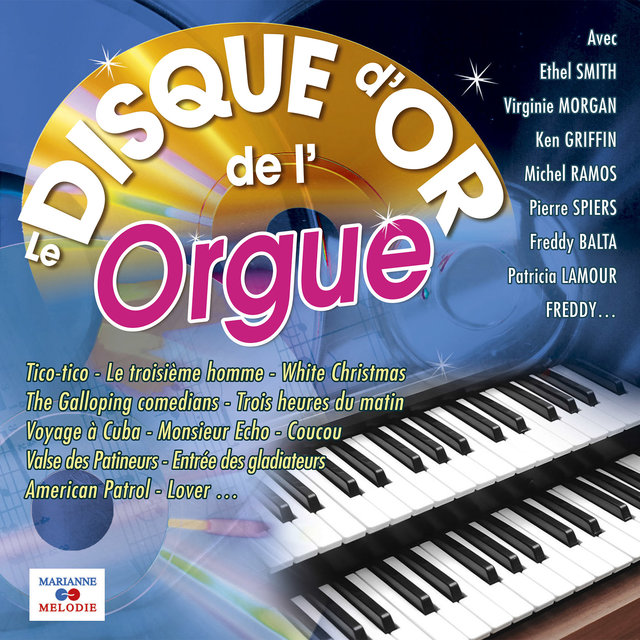 Couverture de Le disque d'or de l'orgue