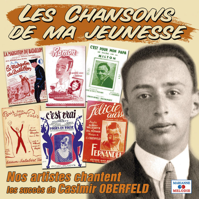 Couverture de Les succès de Casimir Oberfeld (Collection "Les chansons de ma jeunesse")