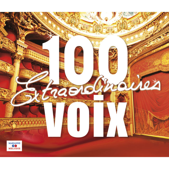 Couverture de 100 voix extraordinaires