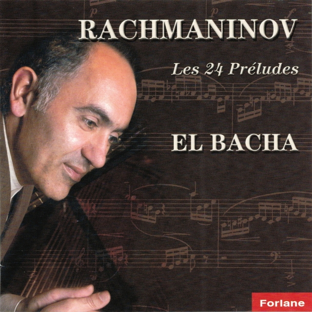 Couverture de Sergeï Rachmaninov : 24 préludes dans les 24 tonalités