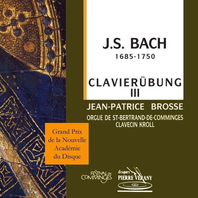 Couverture de Johann Sebastian Bach - Clavierübung III - Grands & petits chorals