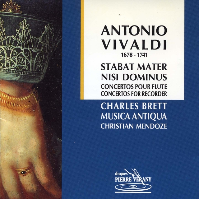 Couverture de Vivaldi : Stabat Mater  Nisi Dominus - Concertos pour flûte