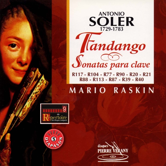 Couverture de Soler  : Fandango y sonatas para clave