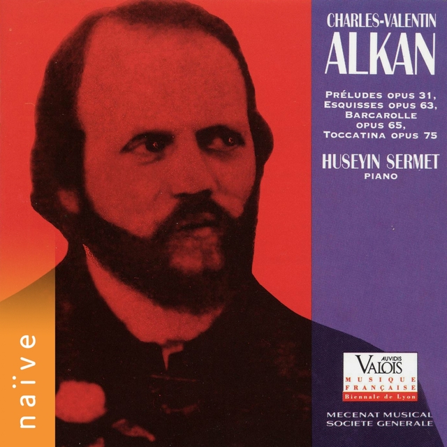 Couverture de Alkan: Préludes, esquisses, barcarolle, toccatina