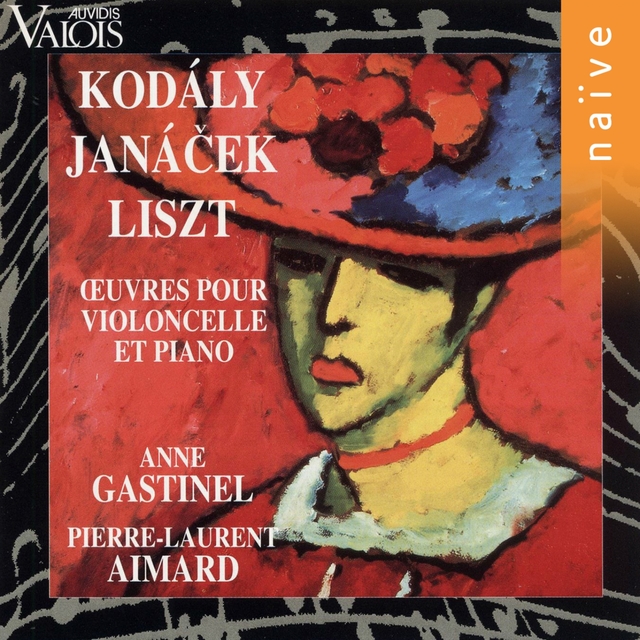 Couverture de Kodály, Janáček, Liszt: Œuvres pour violoncelle et piano