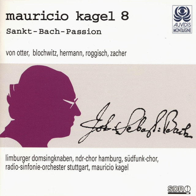 Couverture de Kagel: Sankt-Bach-Passion