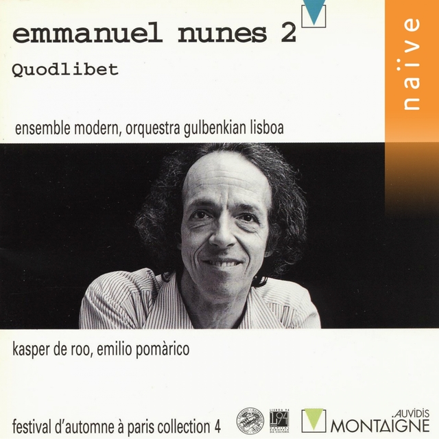 Couverture de Nunes: Quodlibet