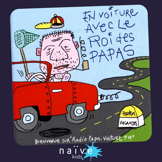 En voiture avec le roi des papas