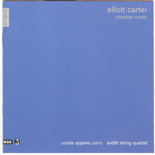 Couverture de E. Carter: Chamber Music