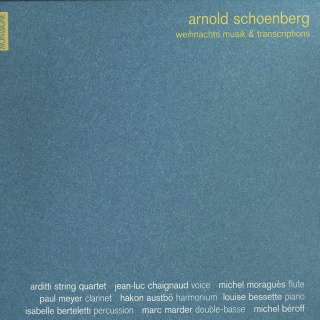 Couverture de Schoenberg: Weihnachtsmusik & Arrangements - Arditti Quartet Edition, Vol. 2