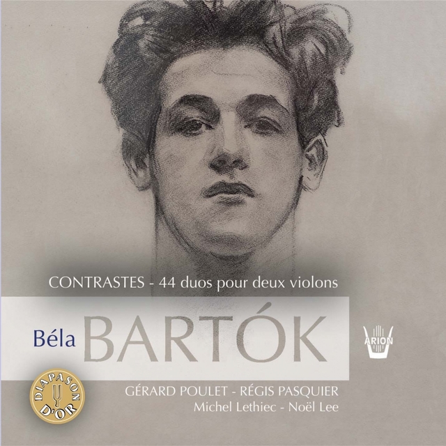 Couverture de Bartok : Contrastes et 44 Duos pour 2 violons