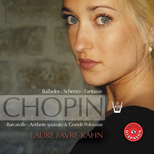 Couverture de Chopin : Ballades, scherzo, fantaisies