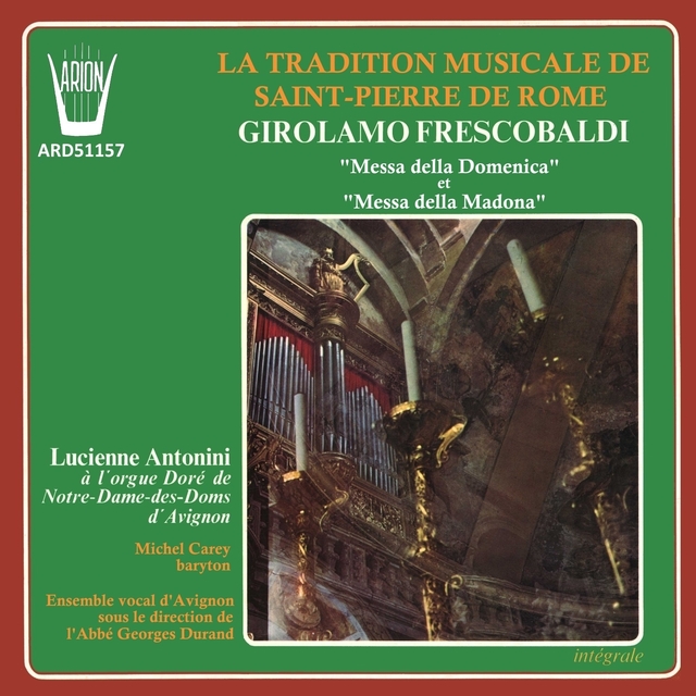 Couverture de Frescobaldi - Fiori musicali, vol. 1