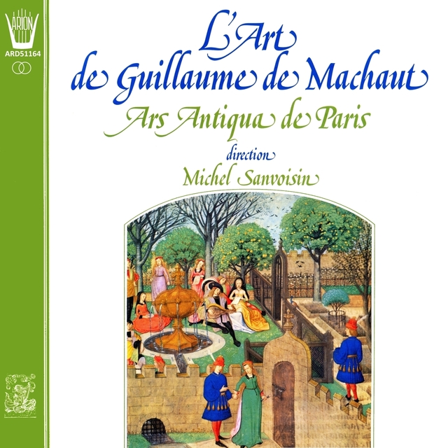 Couverture de L'art de Guillaume de Machaut