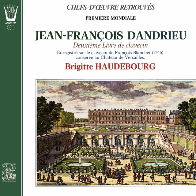 Couverture de Jean-François Dandrieu - 2ème Livre de Clavecin