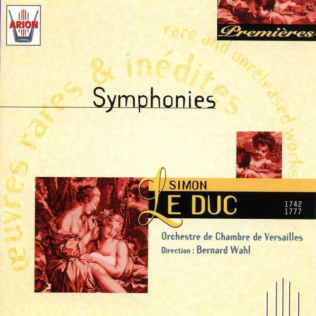 Couverture de Le duc : Symphonies