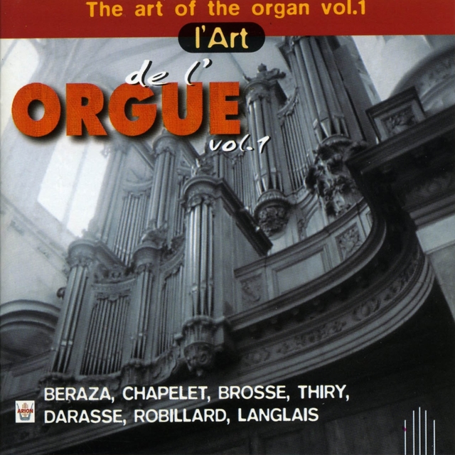 Couverture de L'art de l'orgue, vol.1