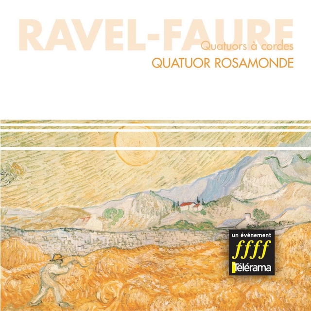 Couverture de Ravel  Faure : Quatuors à cordes