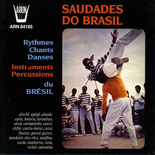 Couverture de Saudades do Brasil : Rythmes, chants & danses du Brésil