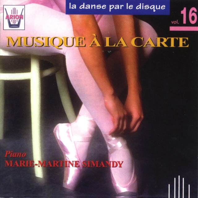 Couverture de La danse par le disque, vol. 16 : Musique à la carte