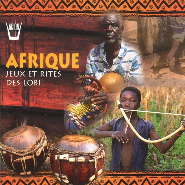 Couverture de Afrique : Jeux et rites des Lobi