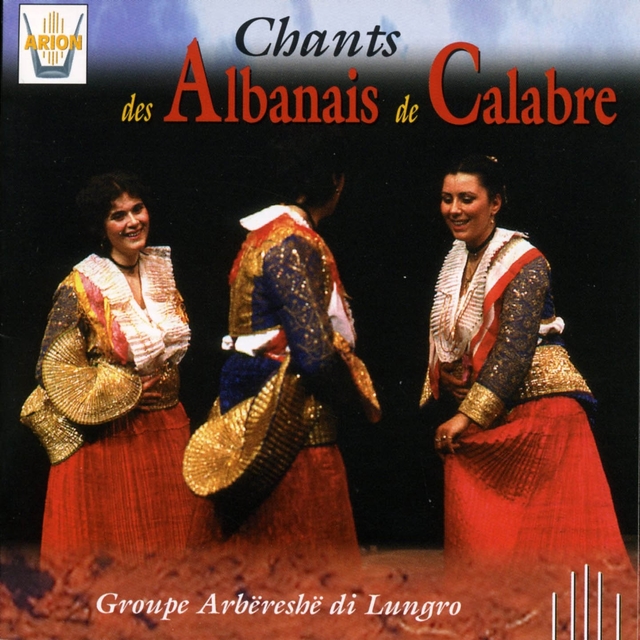 Couverture de Chants des Albanais de Calabre