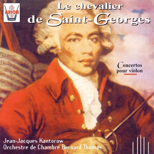 Couverture de Le chevalier de Saint-Georges : Concertos pour violon