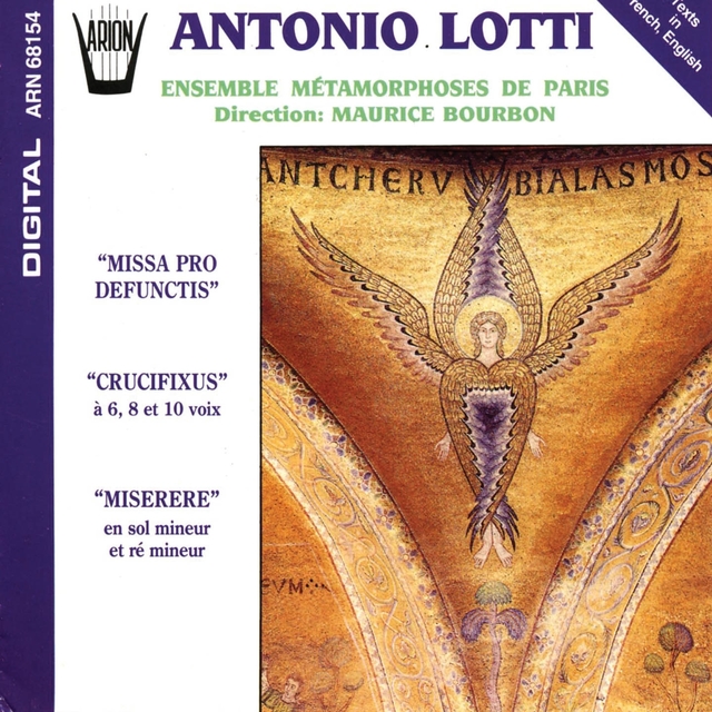 Lotti : Missa pro defunctis - crucifixus - miserere