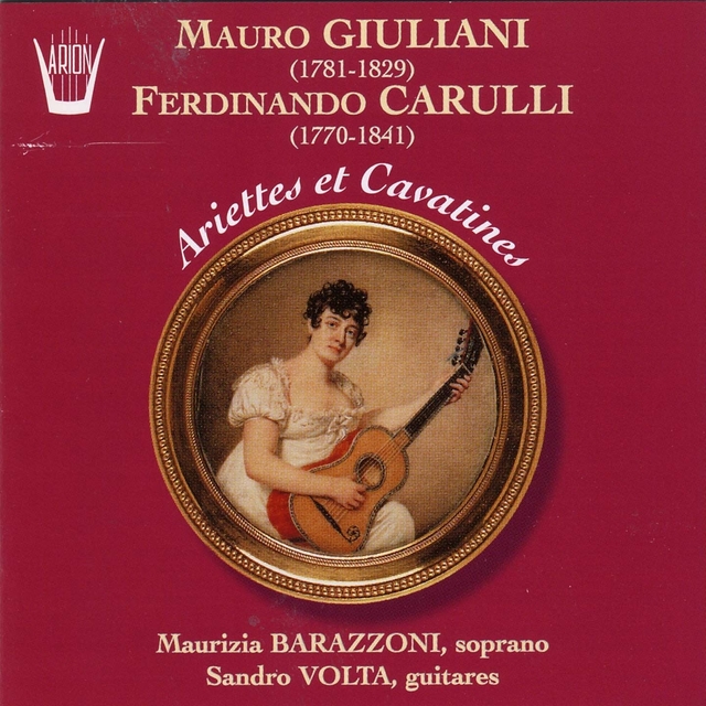 Couverture de Guiliani - Carulli : Ariettes et cavatines