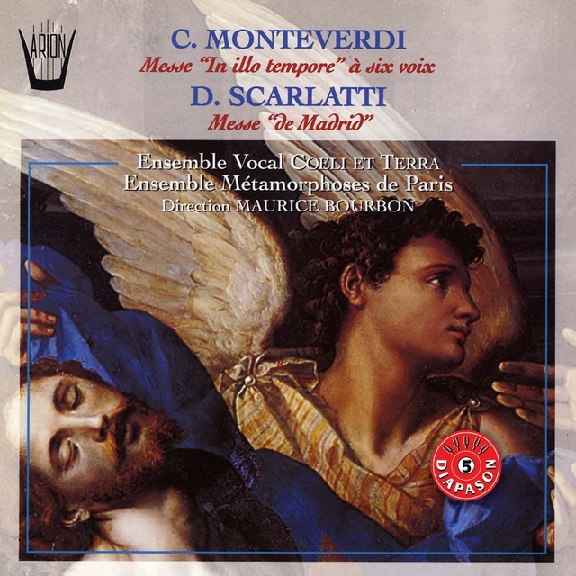 Couverture de Monteverdi : Messe In Illo Tempore à 6 voix - Scarlatti : Messe de Madrid