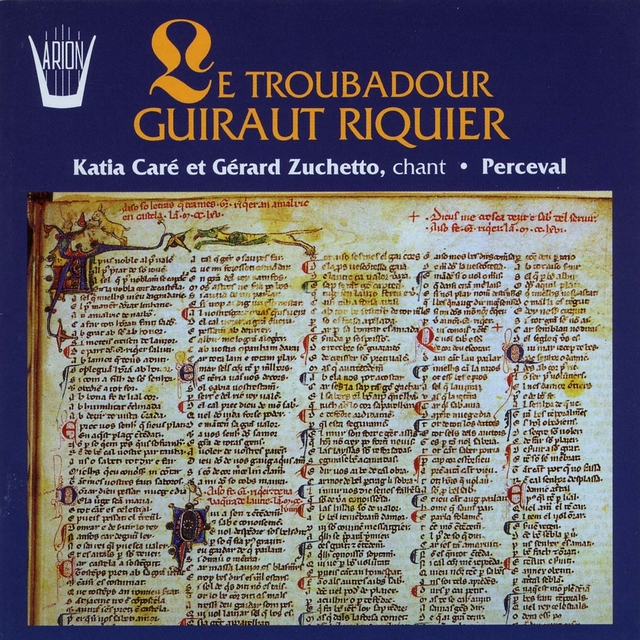 Couverture de Guiraut Riquier : Le troubadour